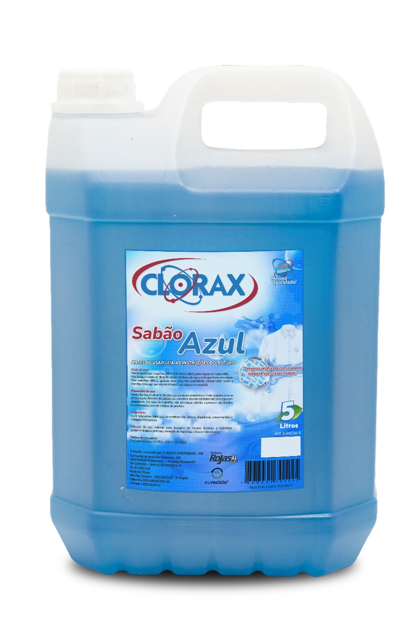 Garrafa de 5L do produto Sabão para Roupas